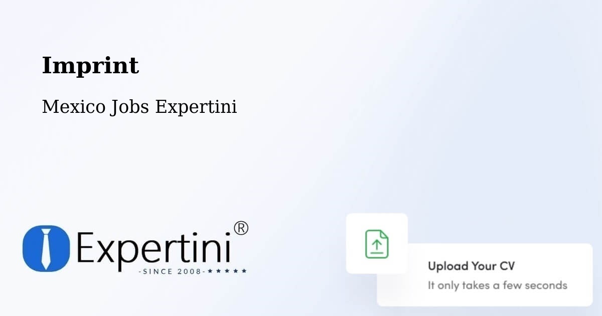 Imprint – Entabladero - Mexico Jobs Expertini
